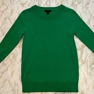 J Crew Green Tippi Sweater XS